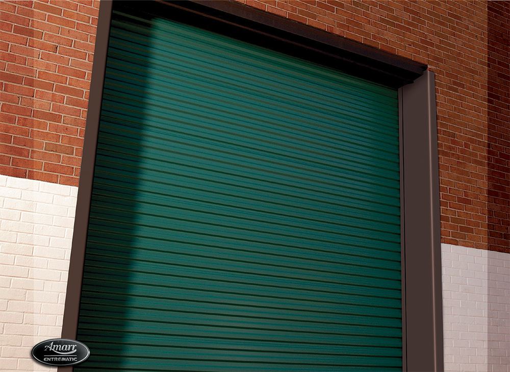Commercial rolling sheet door